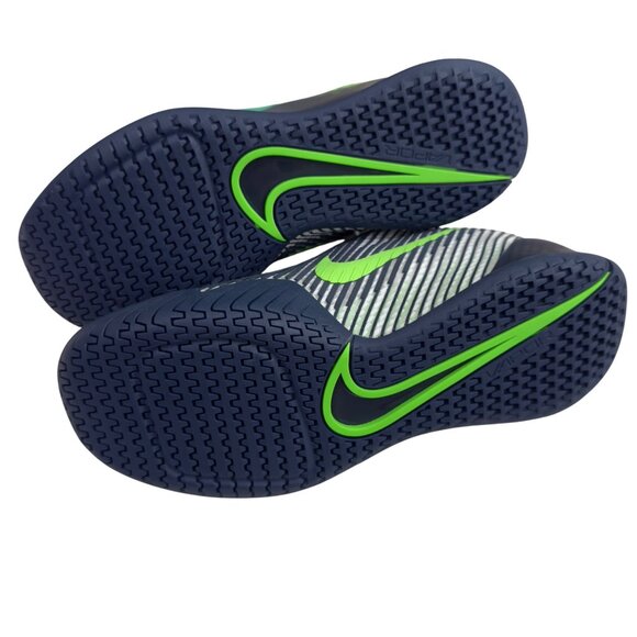 Nike court Air Zoom Vapor 11 sneakers Shoes tennis White/Green Size 6 Men no box - Picture 7 of 13